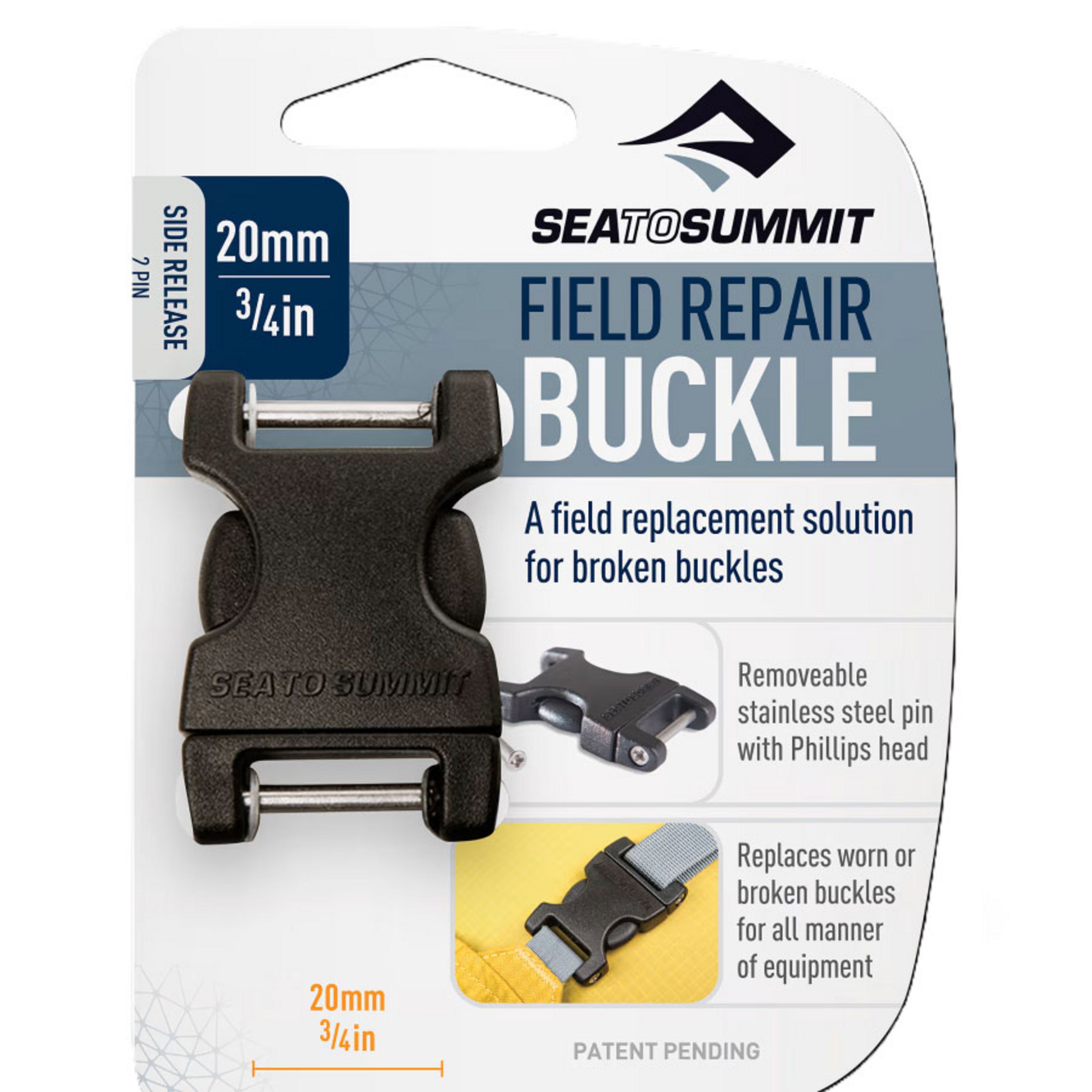 Sea To Summit Repair Buckle-2 Pin 1`