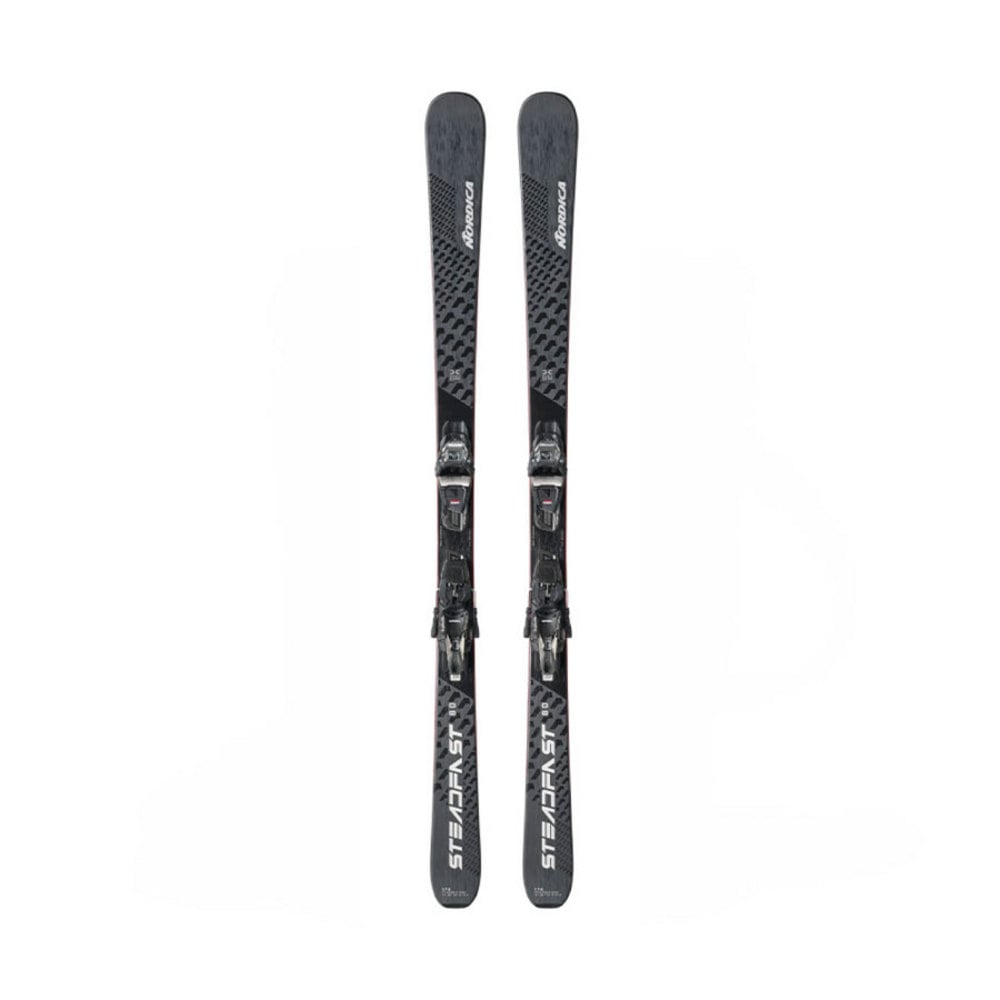 Nordica Steadfast 80 DC + TP2LT 11 Skis- Black Silver: BLK/SILVER