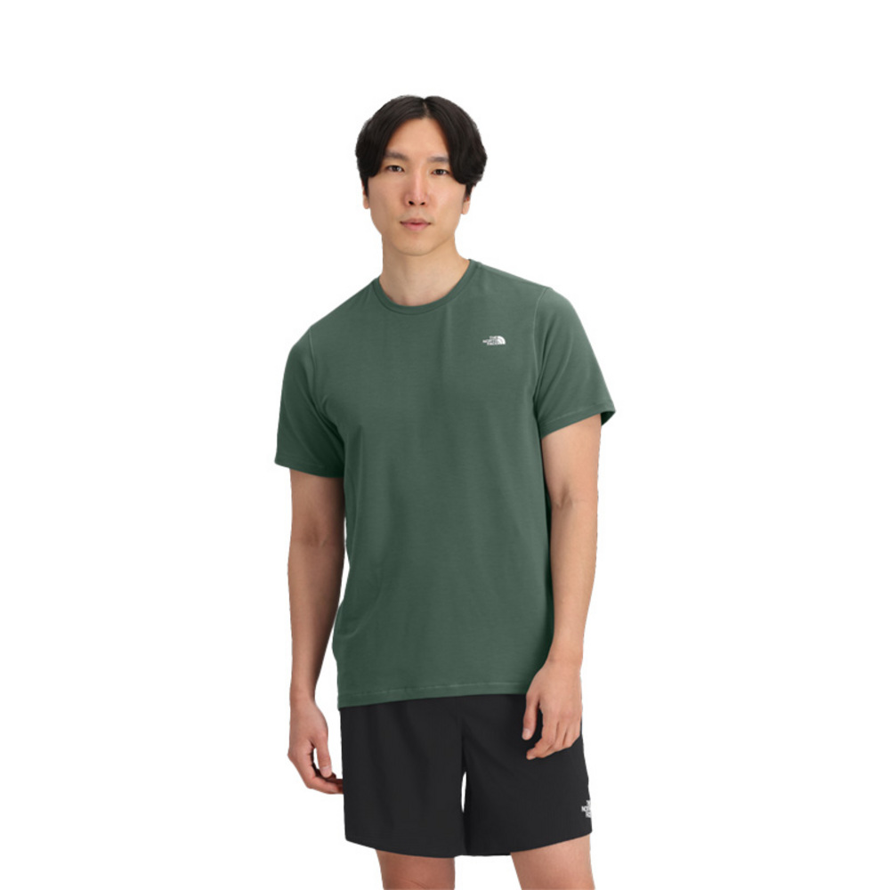The North Face Adventure Tee Short Sleeve - Men`s: DUCKGREEN/HCH