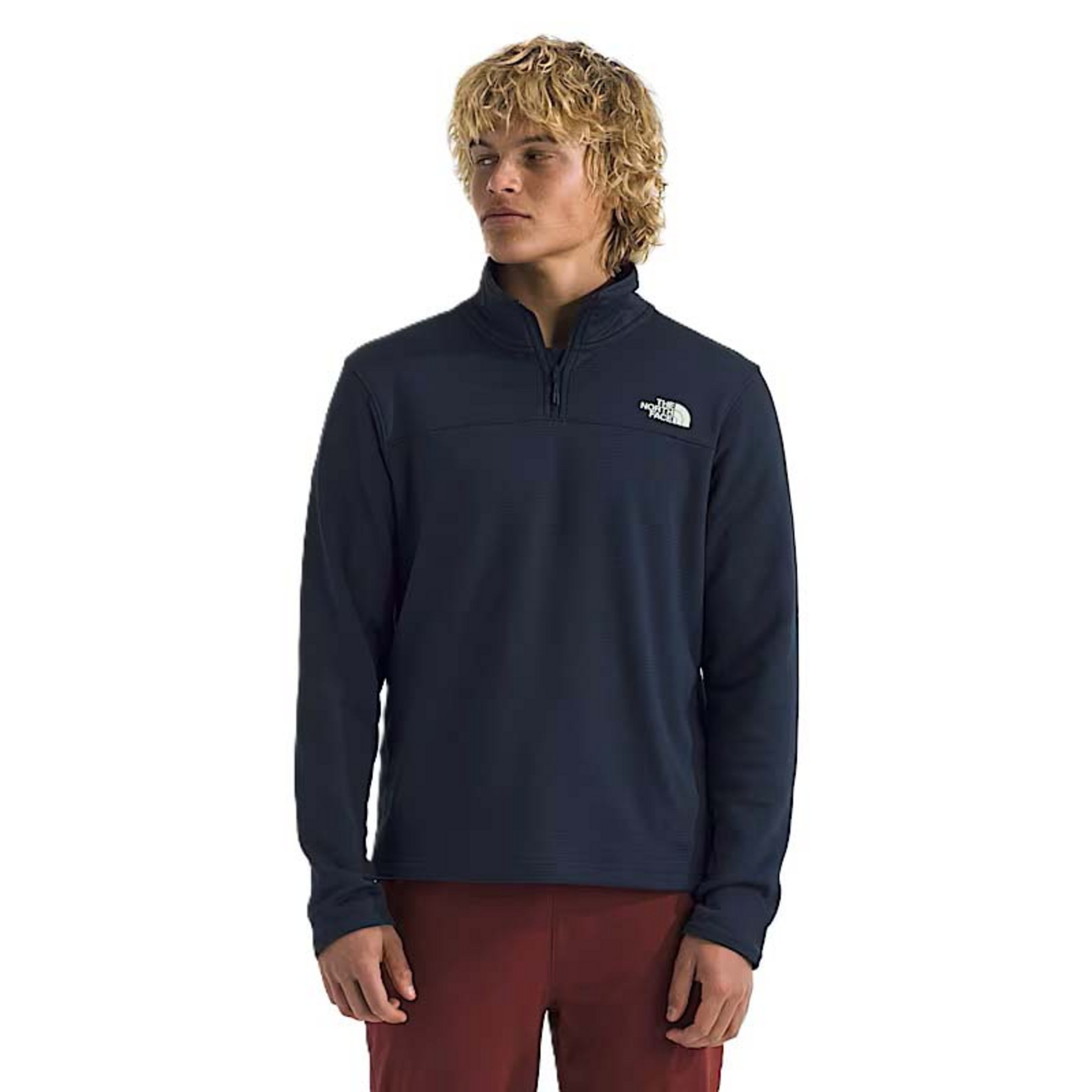 The North Face Cedar Trail Grid Fleece 1/4 Zip - Men`s | Alpine Shop