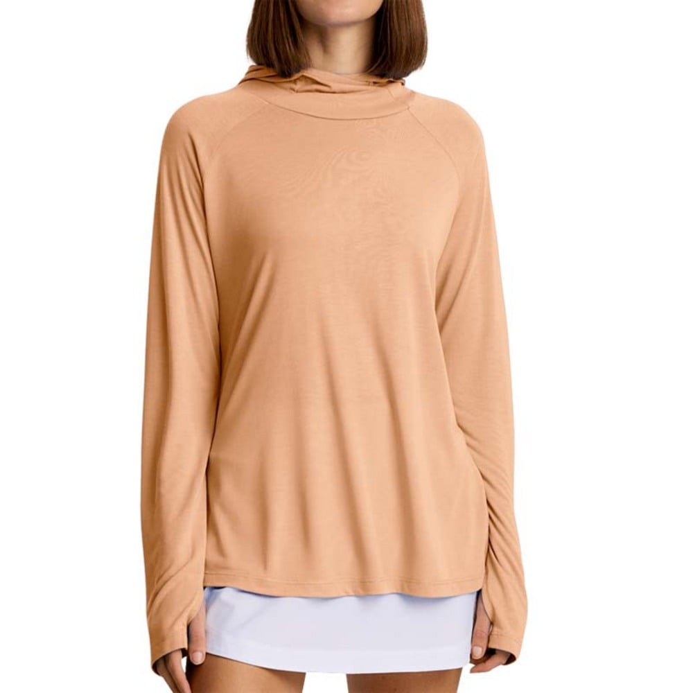 Free Fly Bamboo Lightweight Hoodie II - Women`s: TROPICORANGE/607