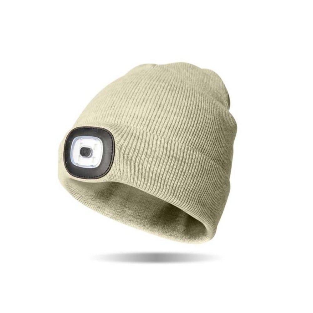 Night Scope Rechargeable LED Beanie - Women`s: OATMEAL/OAT
