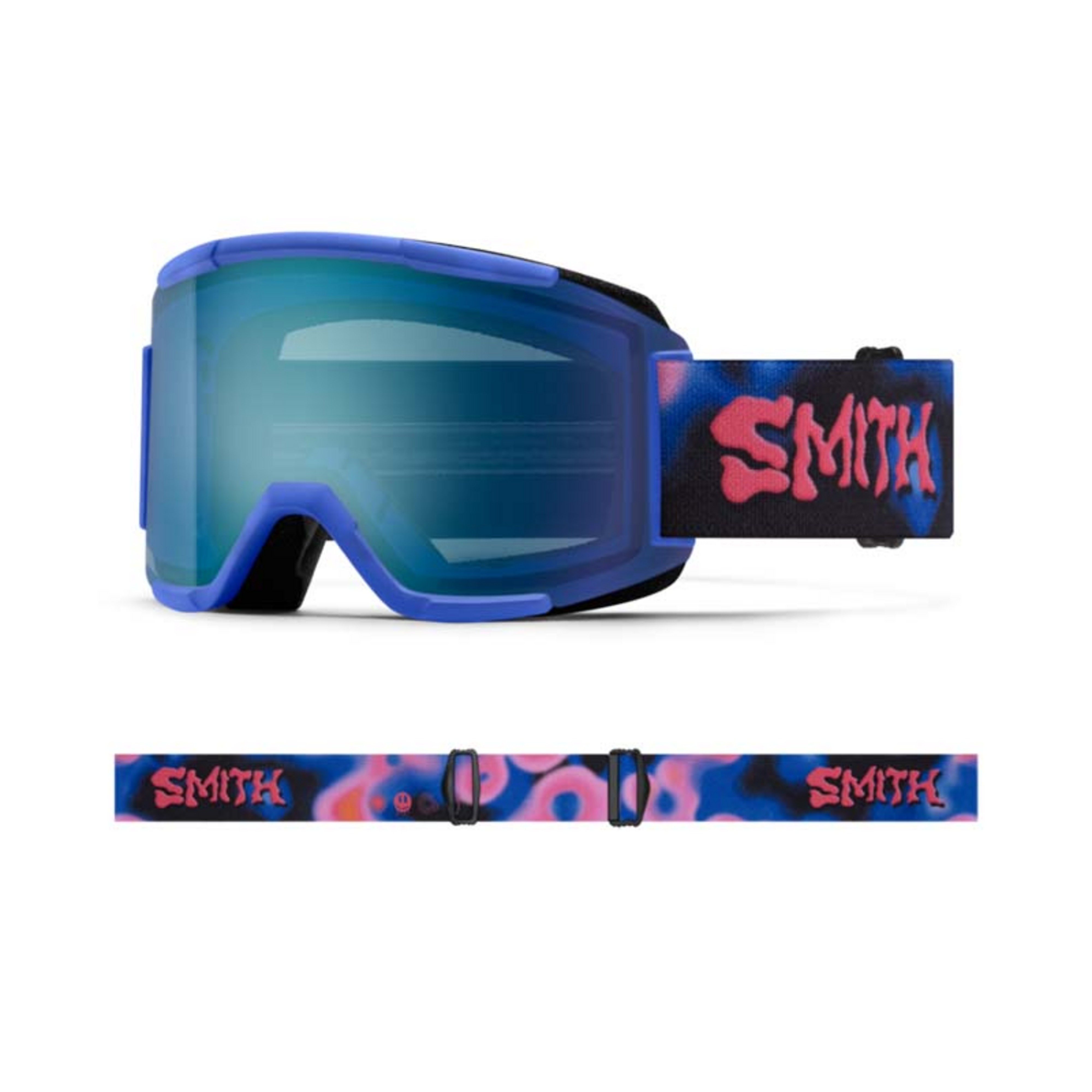 Smith Squad Goggle - Supernova Vibes/ChromaPop Everyday Blue Mirror
