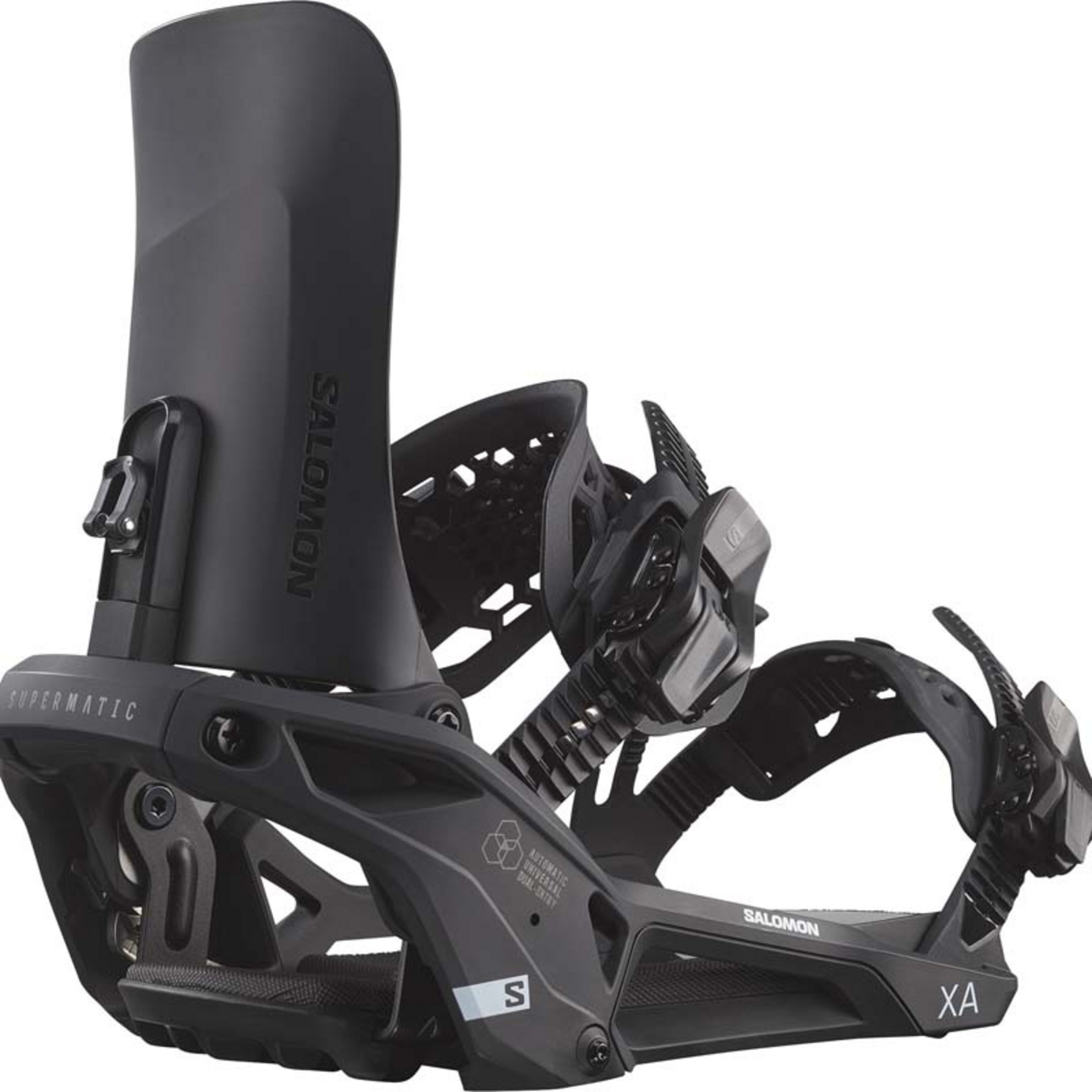 Salomon Xa Supermatic Snowboard Bindings - Black