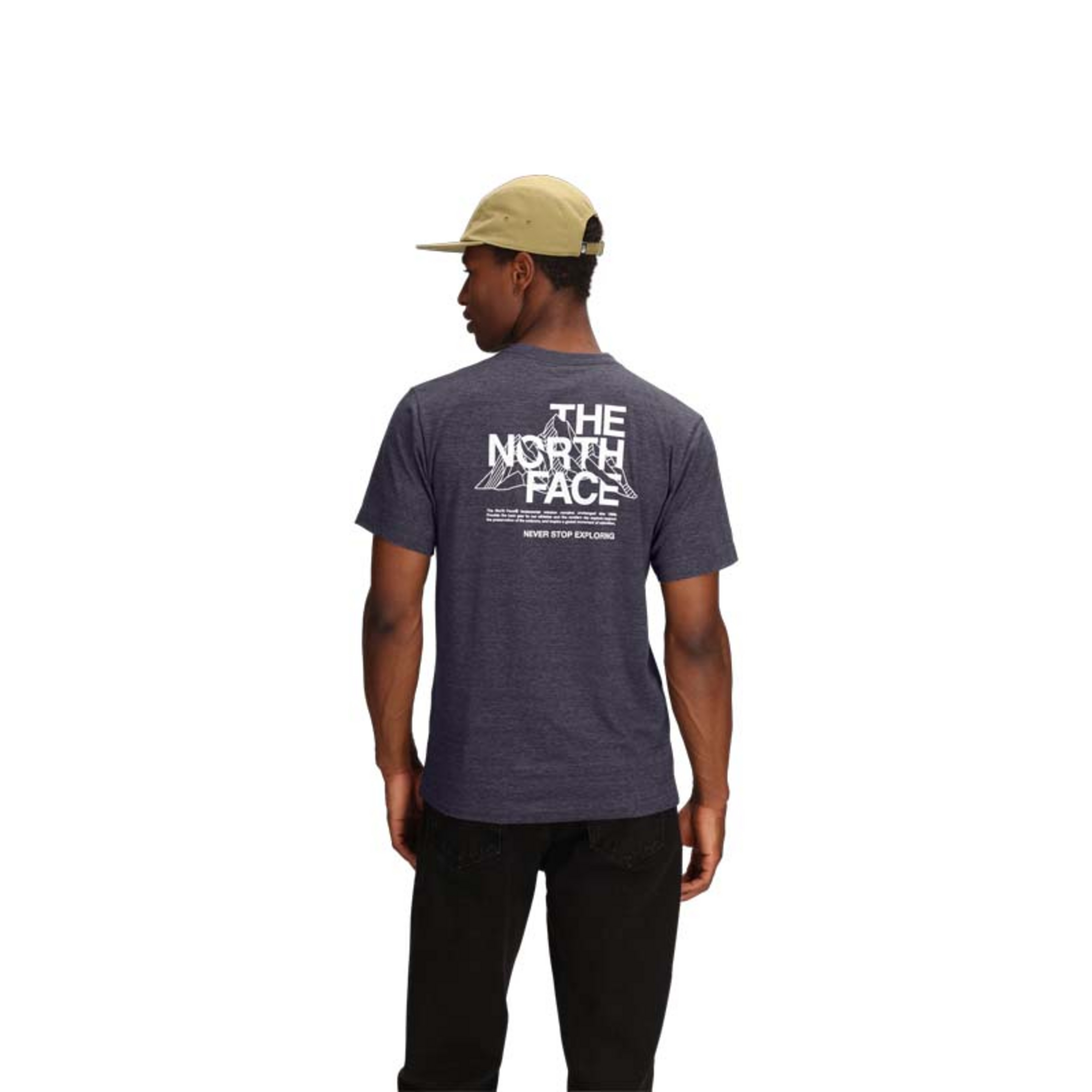 The North Face Tri-Blend Mountain Sketch Short-Sleeve Tee - Men`s